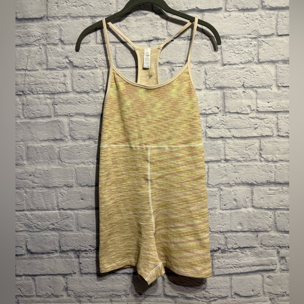 NWOT Aerie Offline Ribbed Tank Romper Large